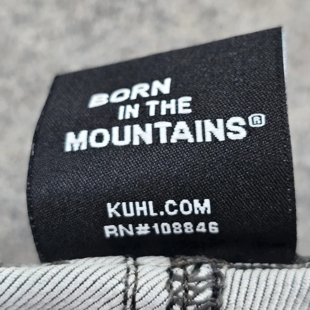 Kuhl Mens Hybrid Shorts Size 38 Gray Quick Dry Hiking Outdoor Drawstring Pockets